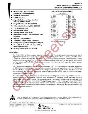 THS5641AIDW datasheet  